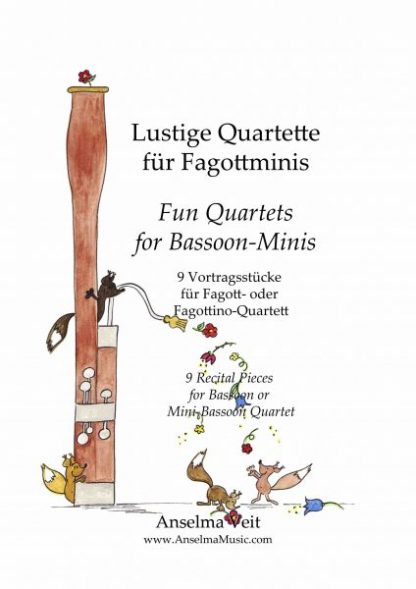 Lustige Quartette für Fagottminis Anselma Veit