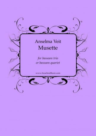 Musette Anselma Veit Fagott Trio Quartett Bassoon Trio Quartet