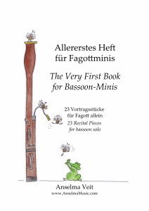 Allererstes Etüden Heft für Fagott Anselma Veit