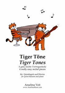 Tiger Töne Quintfagott und Klavier Anselma Veit