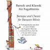 Barock und Klassik fuer Fagottminis Fagott Klavier Anselma Veit