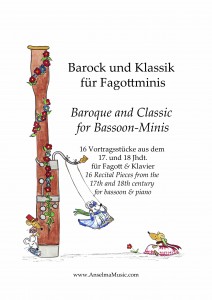 Barock und Klassik fuer Fagottminis Fagott Klavier Anselma Veit