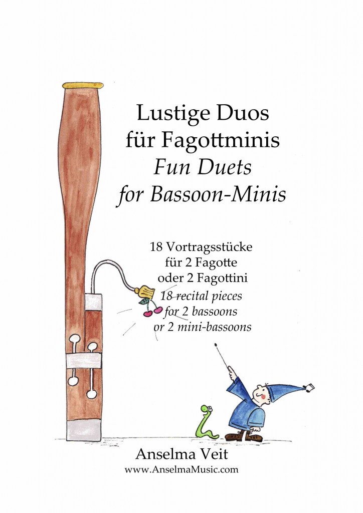 AM 128 Fun Duets for BassoonMinis AnselmaMusic