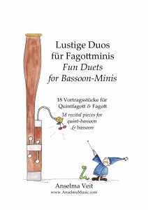 Lustige Duos fuer Fagottminis QUINT Quintfagott Fagottino Fagott Anselma Veit