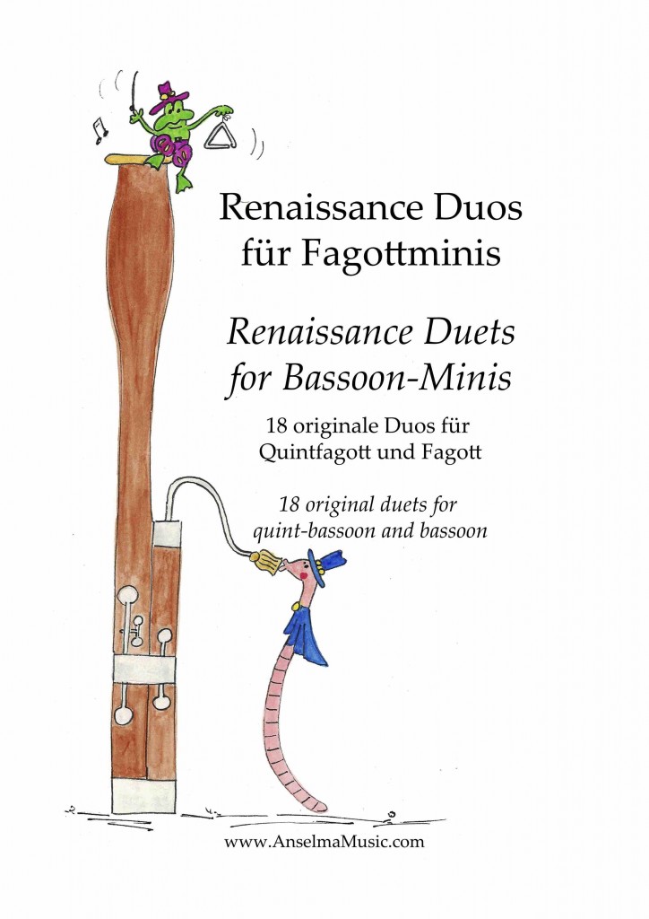 AM 127a Renaissance Duets for BassoonMinis AnselmaMusic