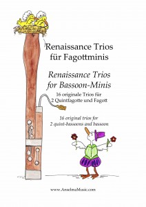 Renaissance Trios fuer Fagottminis QUINT Bassoon Trio Fagottino